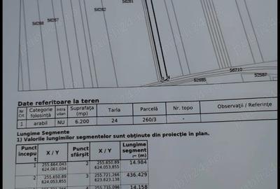 Teren de 6200 mp, în Tărian