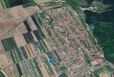 Teren Construcții intravilan de 920 mp, în Cristian - 2