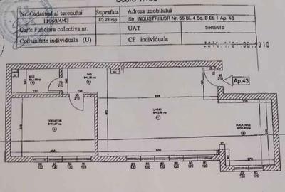 Apartament cu 2 camere semidecomandat în Cățelu - 5