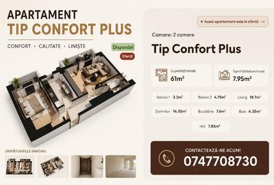 Apartament cu 2 camere decomandat în Păcurari