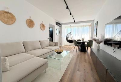 Apartament cu 3 camere semidecomandat, mobilat în Floreasca