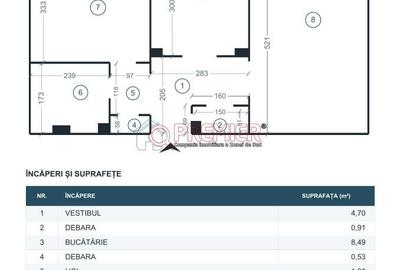 Apartament cu 2 camere decomandat în Berceni