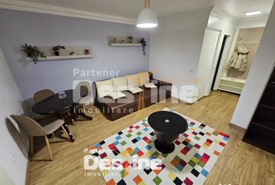 Apartament cu 2 camere semidecomandat, mobilat în Tudor Vladimirescu