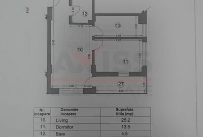 Apartament cu 2 camere semidecomandat, mobilat în Nord - 3