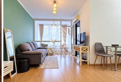 Apartament cu 2 camere semidecomandat, mobilat în UTA