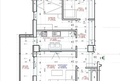 Apartament cu 3 camere decomandat în Bucium - 11