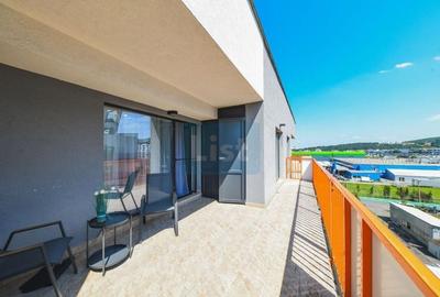 Apartament cu 2 camere semidecomandat, mobilat în Florești - 8
