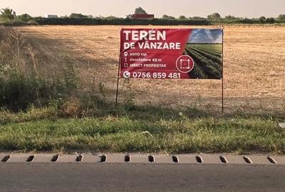 Teren de 9000 mp, în Central