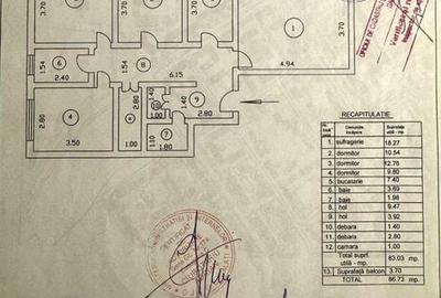 Apartament cu 4 camere decomandat în Micro 20 - 14