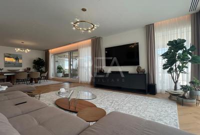 Penthouse cu 5 camere, mobilat în Herăstrău - 4