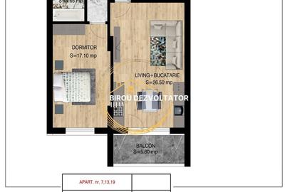Apartament cu 2 camere decomandat în Theodor Pallady - 3