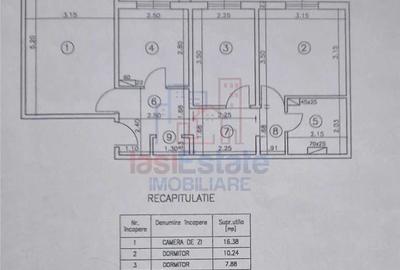 Apartament cu 3 camere decomandat în Filiași