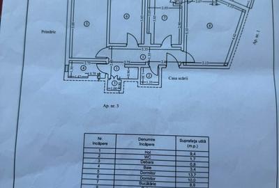 Apartament cu 3 camere decomandat în Central - 9