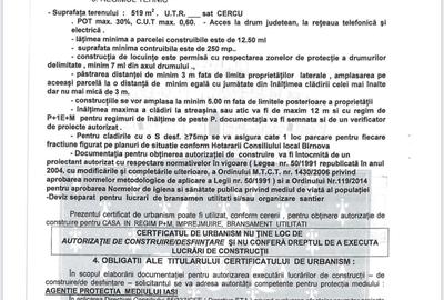 Teren de 730 mp, în Cug - 3