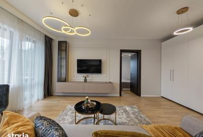 Apartament cu 2 camere semidecomandat în Băneasa