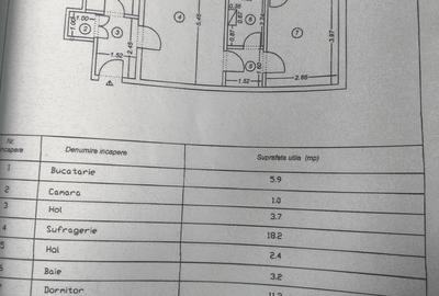 Apartament cu 2 camere semidecomandat în Sud - 5