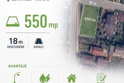 Teren de 550 mp, în Ampoi 3