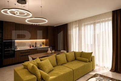 Apartament cu 3 camere decomandat, mobilat în Rovine