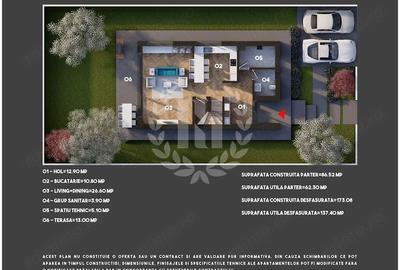 Casă cu Teren 350 Mp în Tunari