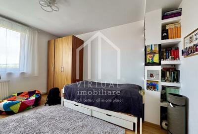 Apartament cu 3 camere semidecomandat, mobilat în Terezian - 14
