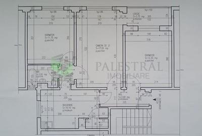 Apartament cu 3 camere decomandat în Scriitorilor - 1