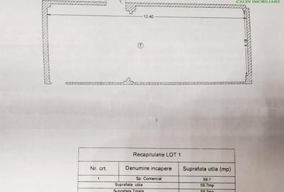 Spațiu comercial, de 60 mp, în Mircea cel Bătrân