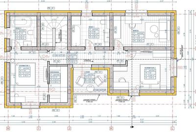 Casă cu 4 camere cu Teren 492 Mp în Chinteni