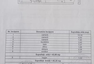 Apartament cu 3 camere semidecomandat în Baicului - 8
