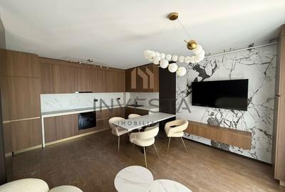 Apartament cu 2 camere semidecomandat, mobilat în Florești