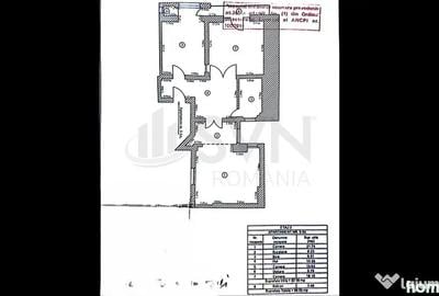Apartament cu 3 camere decomandat în Cișmigiu