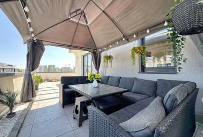 Apartament cu 3 camere, mobilat în Tractorul - 3
