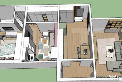 Apartament cu 3 camere decomandat în Freidorf