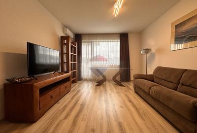 Apartament cu 2 camere semidecomandat, mobilat în Băneasa