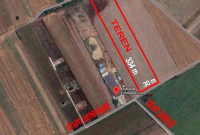 Teren de 10000 mp, în Dascălu