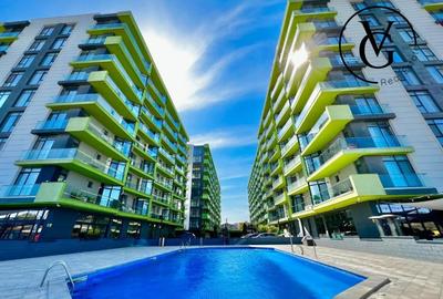 Apartament cu 2 camere semidecomandat, mobilat în Mamaia-Sat
