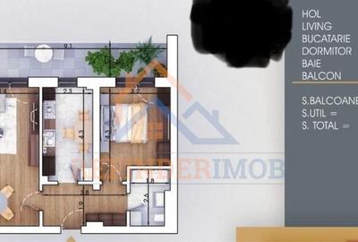 Apartament cu 2 camere decomandat în Titan - 1