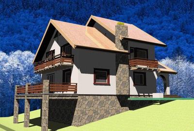Casă cu 4 camere cu Teren 2344 Mp în Secăriei