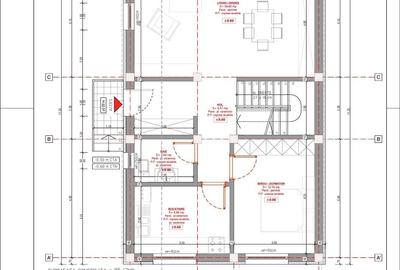 Casă cu 5 camere cu Teren 311 Mp în Central