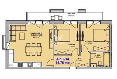 Apartament cu 3 camere decomandat în Mihai Viteazul - 8