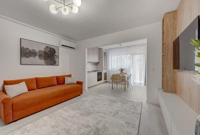 Apartament cu 2 camere semidecomandat, mobilat în Theodor Pallady