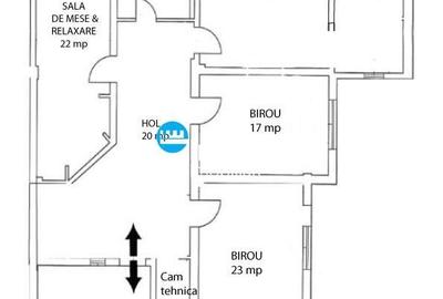 Apartament cu 4 camere în Tudor Vladimirescu