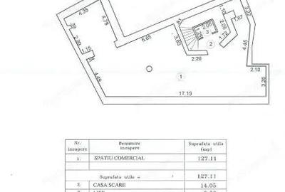 Spațiu comercial, de 140 mp, în Amzei - 2