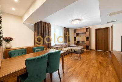Apartament cu 3 camere semidecomandat, mobilat în Herăstrău