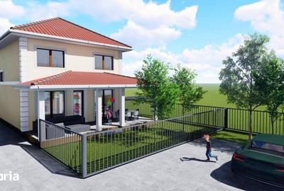 Casă cu Teren 323 Mp în Gușterița