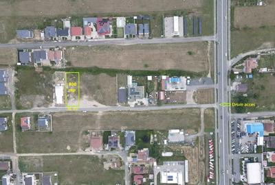 Teren de 800 mp, în Moșnița Nouă