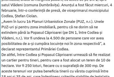 Teren de 895 mp, în Nord - 2