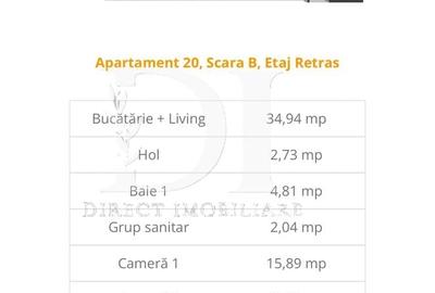 Apartament cu 3 camere semidecomandat în Florești - 4