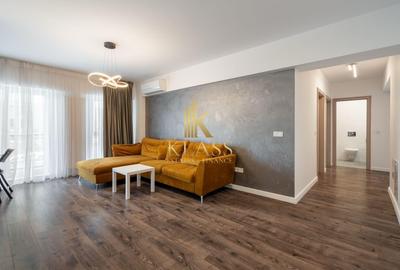 Apartament cu 3 camere semidecomandat, mobilat în Pipera