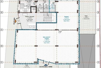 Spațiu comercial, de 1,820 mp, în Zorilor - 1