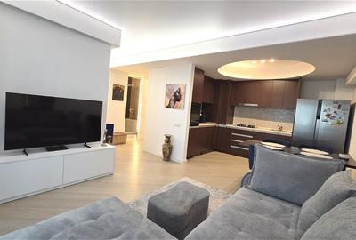 Apartament cu 3 camere semidecomandat, mobilat în Pipera